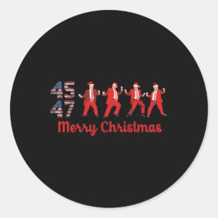 Adesivo Trump Dança 45 47 Donald Trump Xmas Pijama Férias