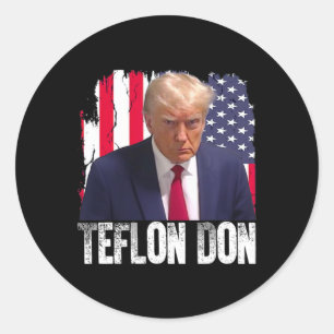 Adesivo Trump Don Teflon Republicano Donald Trump Não Culp