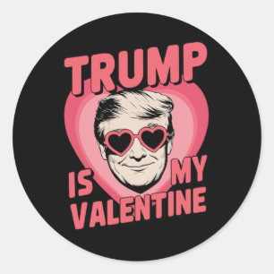 Adesivo Trump É Meu Namorado Dia Dos Namorados Engraçado 1