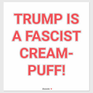 Adesivo TRUMP É UM CREME-FACISTAHankamer Artjunkhaus