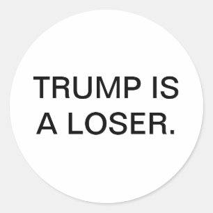 Adesivo TRUMP É UM PERDEDOR Hankamer Artjunkhaus SALVE OS 