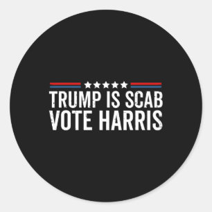 Adesivo Trump É Um Voto Malicioso Harris Wheimer 2024 Pres