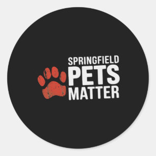 Adesivo Trump Eles Estão Comendo Cães Gatos Springfield Pe