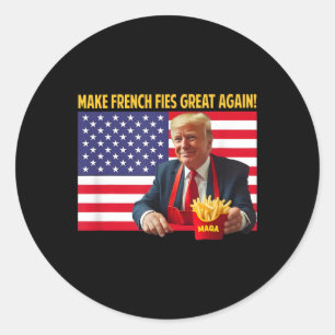 Adesivo Trump Engraçado Torne Excelente De Fries Trump Meg