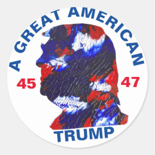 Adesivo Trump excelente Americano