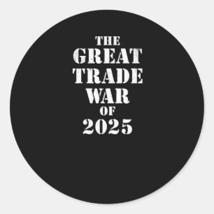 Adesivo Trump Excelente Trade War, De 2025, Tarifas Políti