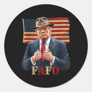 Adesivo Trump Fafo F Por Volta Descubra A Vintagem Do Sina