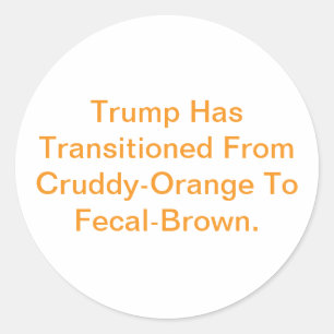 Adesivo Trump fez a transição da arte de quadrinhos Hankam