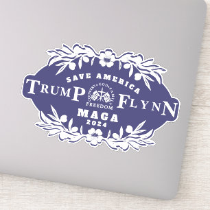 Adesivo Trump Flynn 2024
