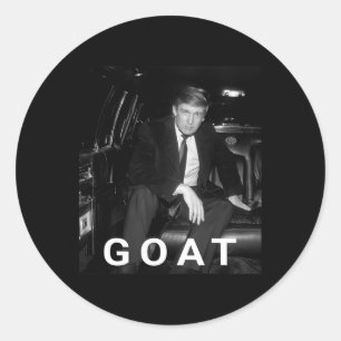 Adesivo Trump Goat Republican Gift Trump 2024