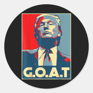 Adesivo Trump Goat Shirt Conservador Republican Gift Trum