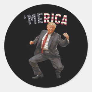 Adesivo Trump Happy 4 De Julho Trump American Flag Gifs