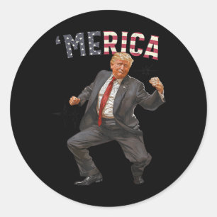 Adesivo Trump Happy 4 De Julho Trump American Flag Gifs