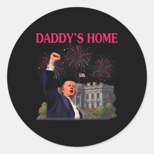 Adesivo Trump Home Bye Pai Tchau Joe Biden Cai Fogueira Pa
