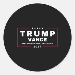 Adesivo Trump Jd Vance Vp Torne O Excelente Americano Mais