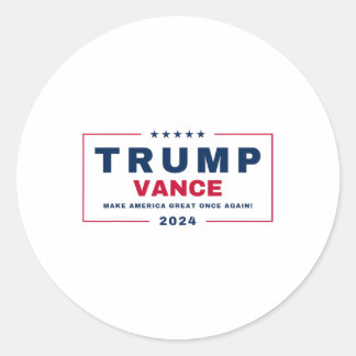 Adesivo Trump Jd Vance Vp Torne O Excelente Americano Mais