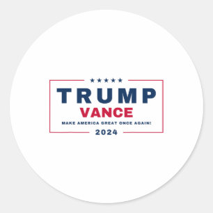 Adesivo Trump Jd Vance Vp Torne O Excelente Americano Mais