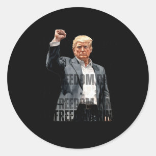 Adesivo Trump Let Freedom Ring