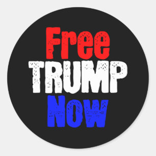 Adesivo Trump Livre Agora