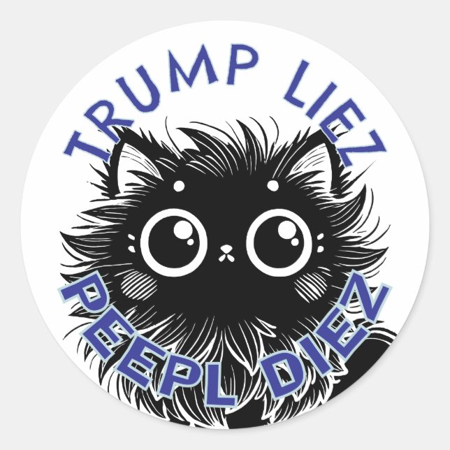 Adesivo Trump Lolcat (Frente)