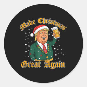 Adesivo Trump Lover Feliz Natal Com Irmãos Trump