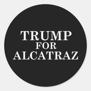 Adesivo Trump Na Prisão De Alcatraz Anti Donald T Político