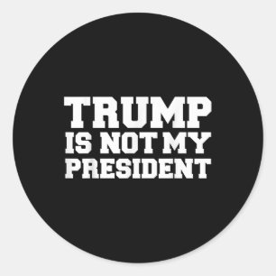 Adesivo Trump Não É Meu Presidente Impeach Anti-donald Tru