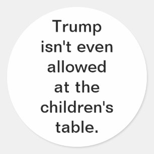 Adesivo Trump Não Tem Permissão Para Ter Filhos Hankamer A