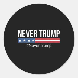 Adesivo Trump - #nevertrump Anti Trump
