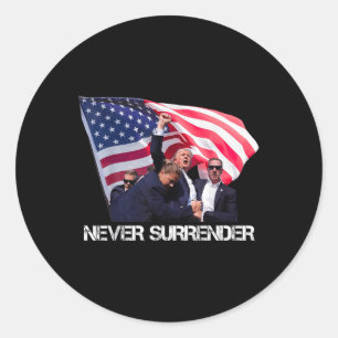 Adesivo Trump Nunca Entregue Tee
