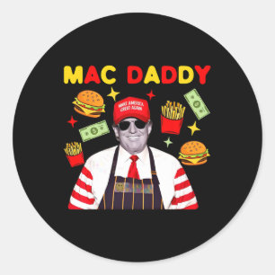 Adesivo Trump Original Fazendo Fritas Humor Médio Cl Mega