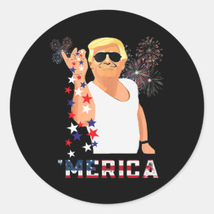 Adesivo Trump Outfits 2024 Presidente Eleitoral Americano