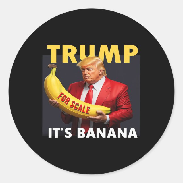Adesivo Trump Para Escala Bynana (Frente)