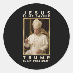 Adesivo Trump Para Pope T Camisa Presidente Trump Camiseta