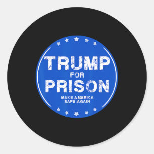 Adesivo Trump Para Prisão 2025 Trump Engraçado
