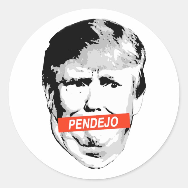 Adesivo Trump: Pendejo (Frente)