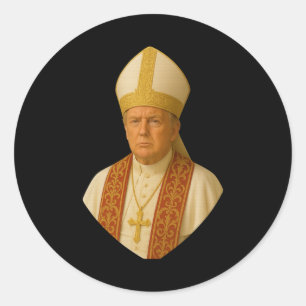 Adesivo Trump Pope Graphic - Engraçado Design político