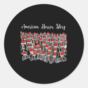 Adesivo Trump Presidente Usa Flag Halloween Story Lb