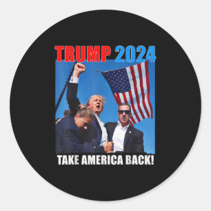 Adesivo Trump Rally, Reze Pelo Presidente Trump, Deus aben