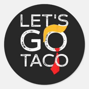 Adesivo Trump Retro Sempre Chica Vamos Go Taco Funn