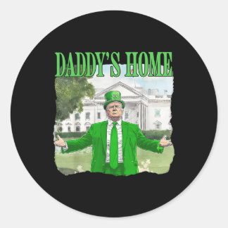 Adesivo Trump Rua Patrick Day Pai Casa Branca Lepr