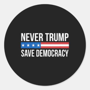 Adesivo Trump - Save Democracy -