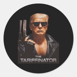 Adesivo Trump Tariffinator Liberação Dia da Tarifa Homens