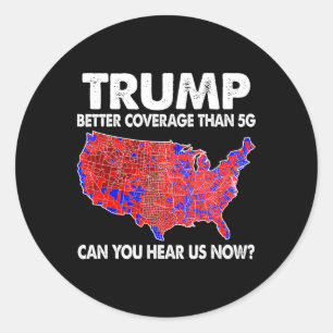 Adesivo Trump Tem Cobertura Melhor do que o Mapa 5g do Tru