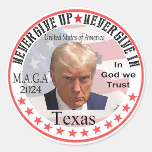 Adesivo Trump/Texas