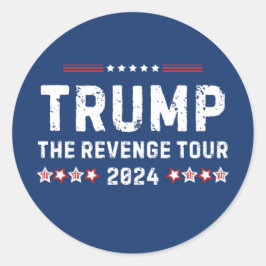 Adesivo Trump The Revenge Tour 2024 Presidente