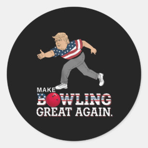 Adesivo Trump Torna A Boliche Excelente Novamente - Patrió