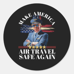 Adesivo Trump Torna o Excelente de Viagem da América mais