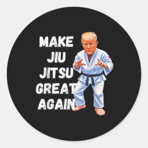 Adesivo Trump Torne Excelente Jiu-jitsu Novamente Bjj