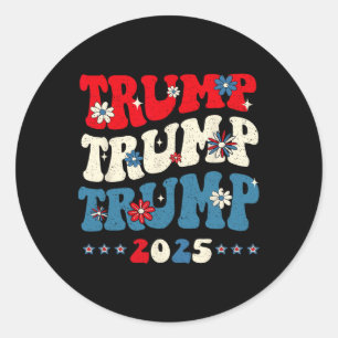 Adesivo Trump Trump Trump 2025 Presidente Inauguração 45 4